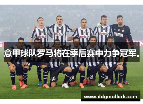 意甲球队罗马将在季后赛中力争冠军。